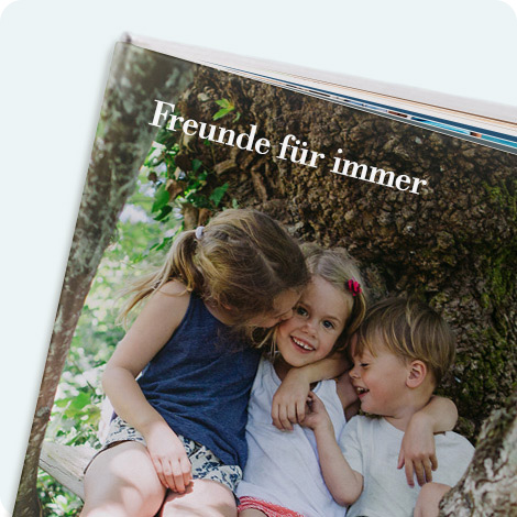 Premium Hardcover mit Flachbindung